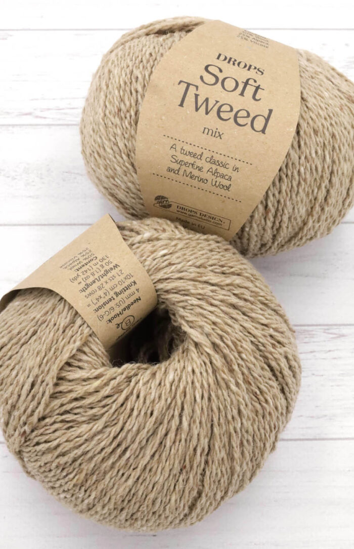 DROPS Soft Tweed (04) biszkopt