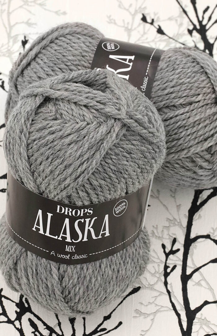 DROPS Alaska (04) mix szary