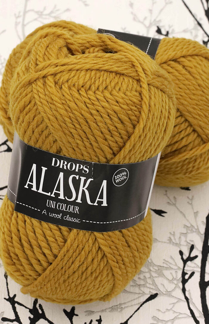 DROPS Alaska (58) musztardowy