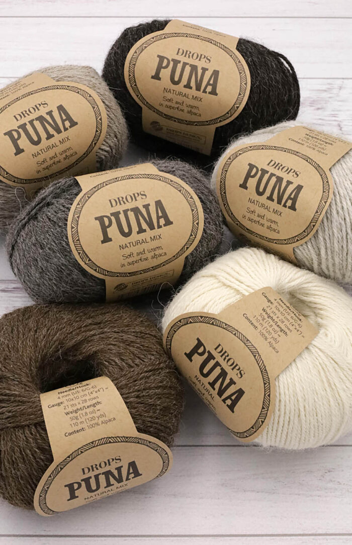 DROPS Puna Natural (17) mix nugat - obrazek 2