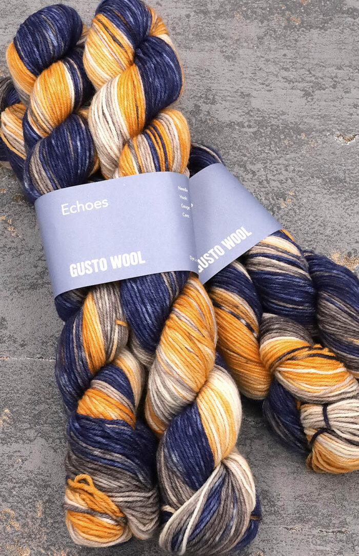 Gusto Echoes (1509) ombre granatowo-morelowy