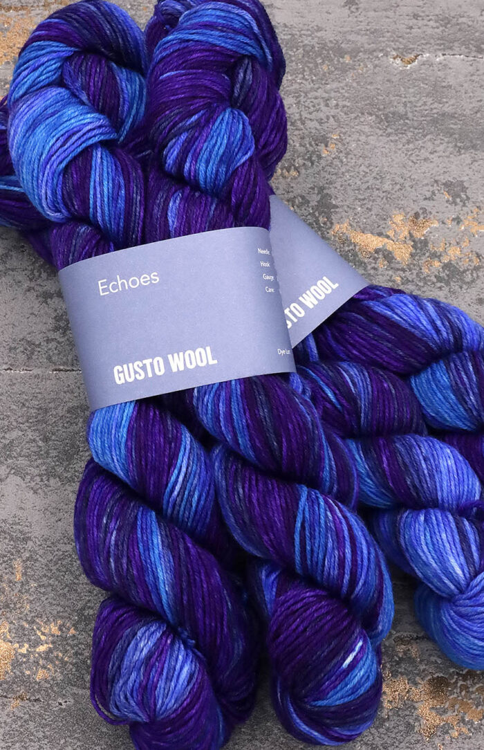 Gusto Echoes (1515) ombre fioletowo-niebieski