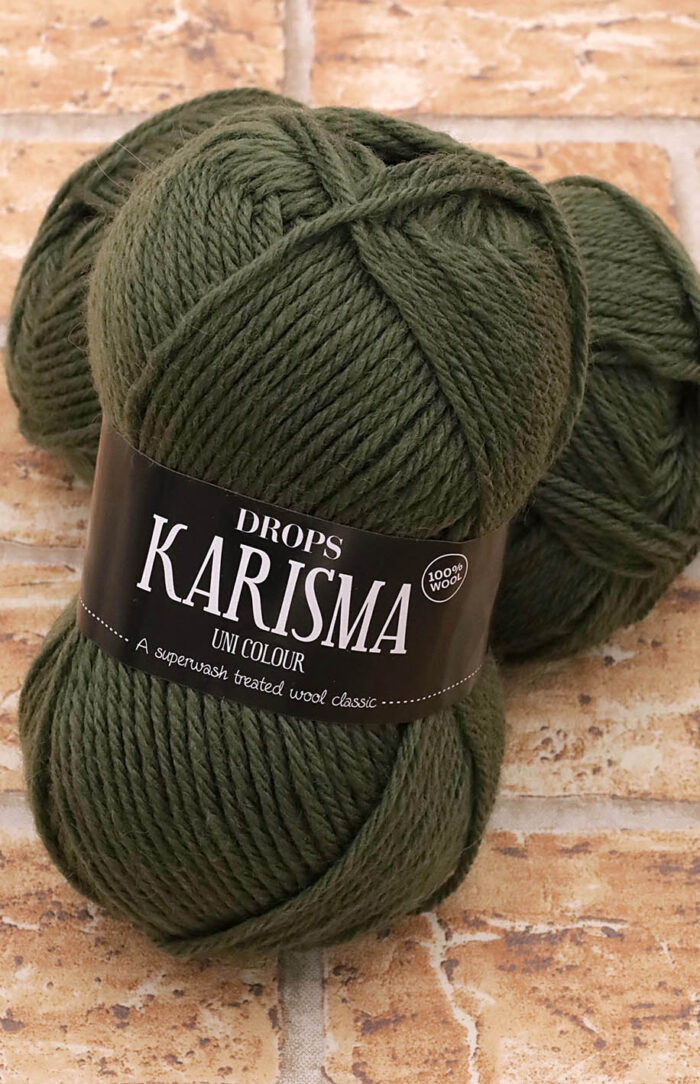 DROPS Karisma (87) zielony mech