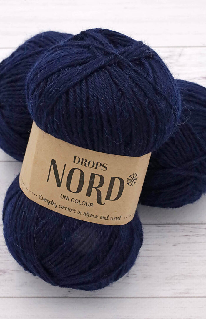 DROPS Nord (15) granatowy