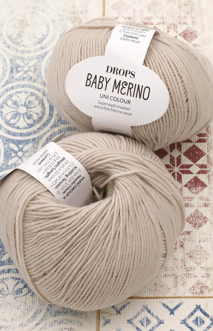 DROPS Baby Merino (63) piaskowy