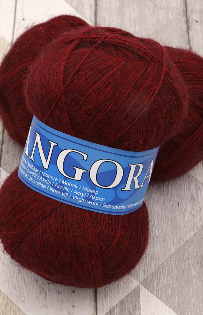 Midara Angora 2 (150) ciemny czerwony