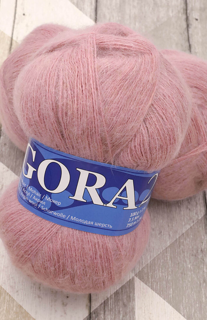 Midara Angora 2 (242) jasny stary róż