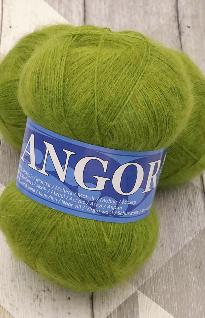 Midara Angora 2 (390) zielone jabłuszko