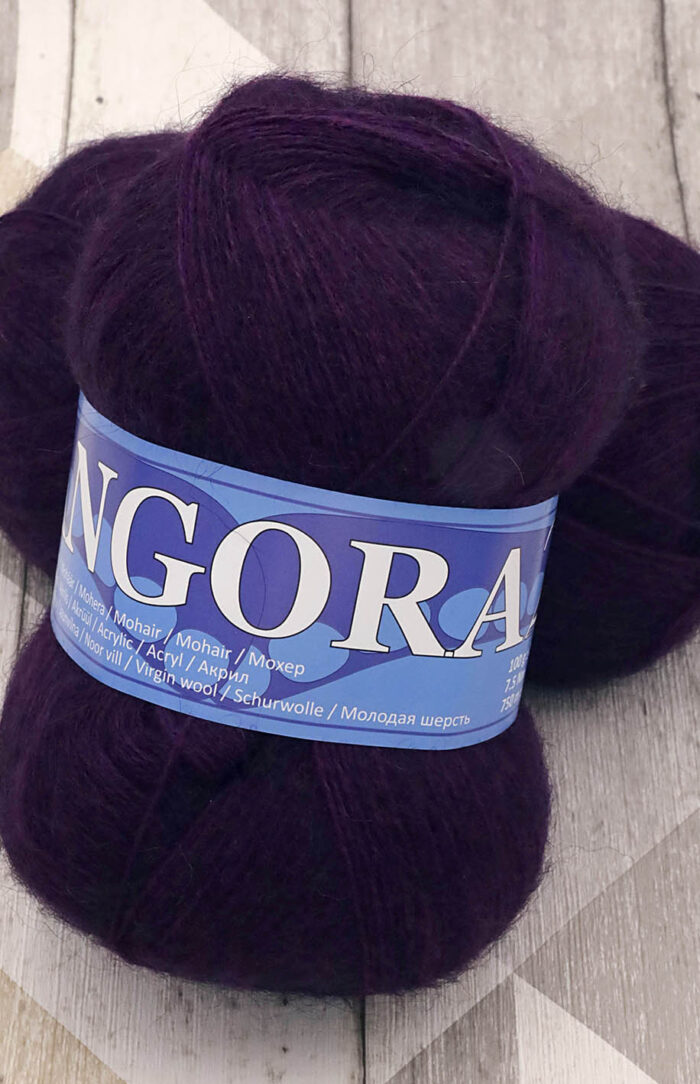 Midara Angora 2 (750) ciemny fiolet