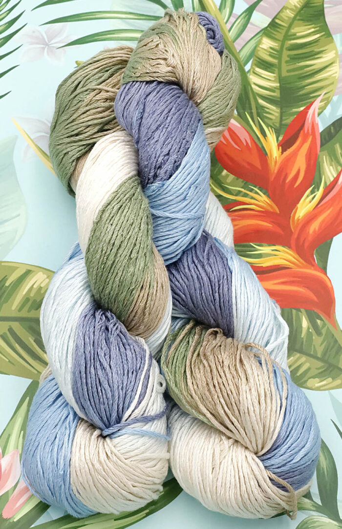 STENLI Bamboo (173) mix beżowo-niebieski