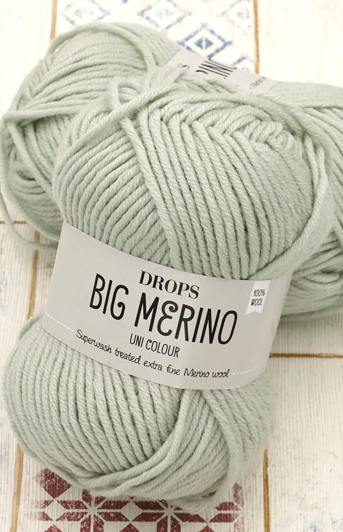 DROPS Big Merino (25) lody pistacjowe