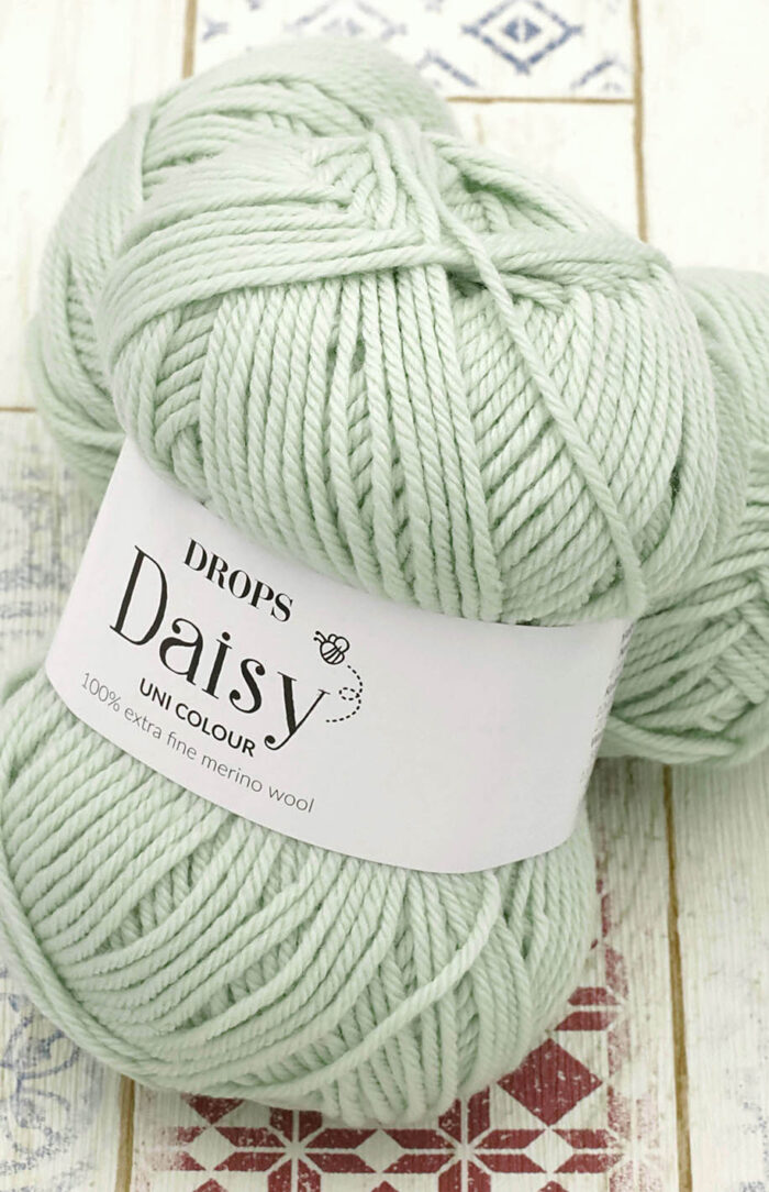 DROPS Daisy (08) lody pistacjowe