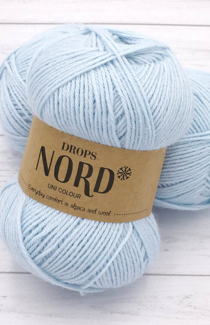 DROPS Nord (26) stalowy błękit