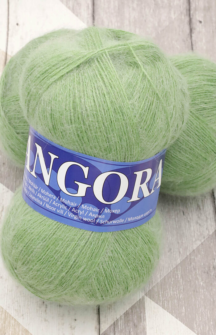 Midara Angora 2 (118) jasny zielony