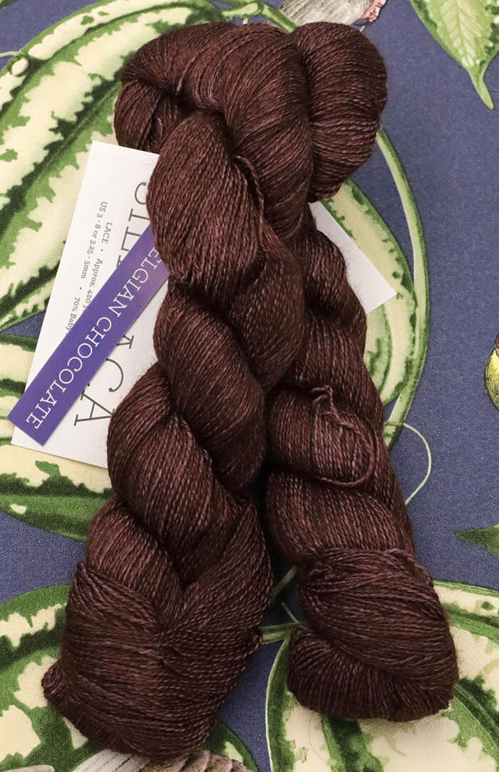 MALABRIGO Silkpaca (077) Belgian Chocolate