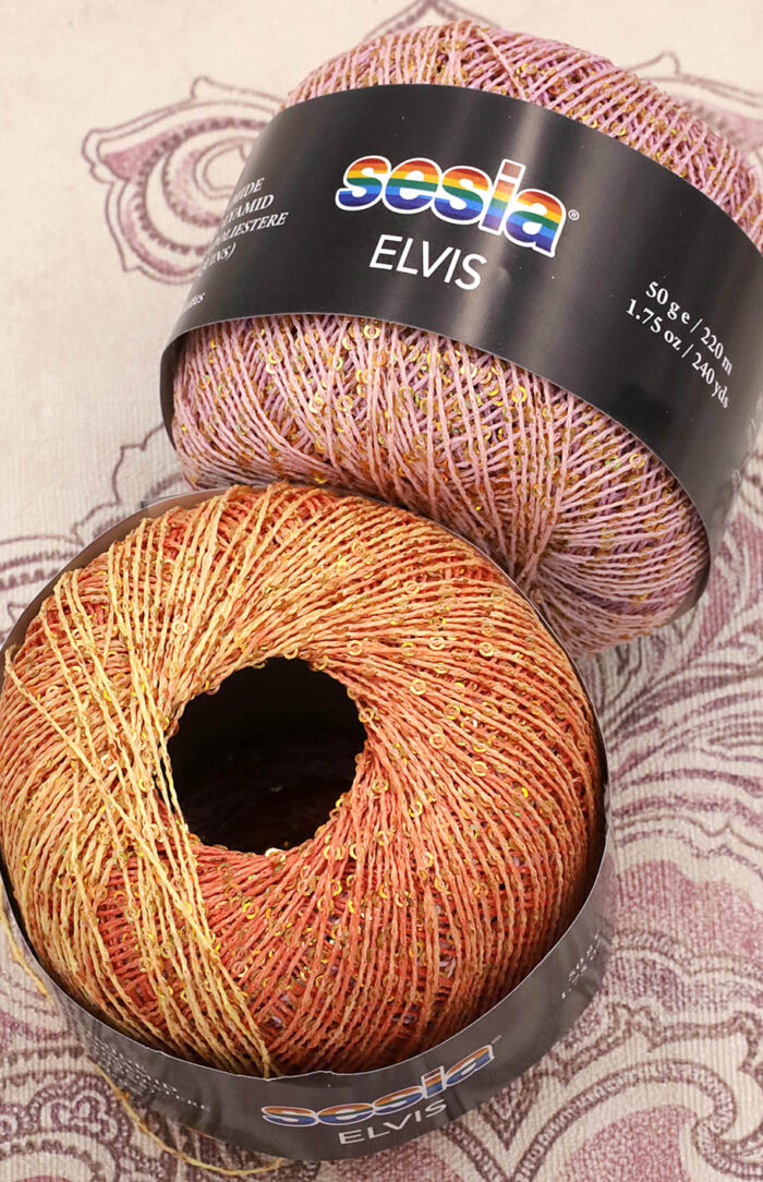 SESIA Elvis (0450) pomarańczowo-pudrowy