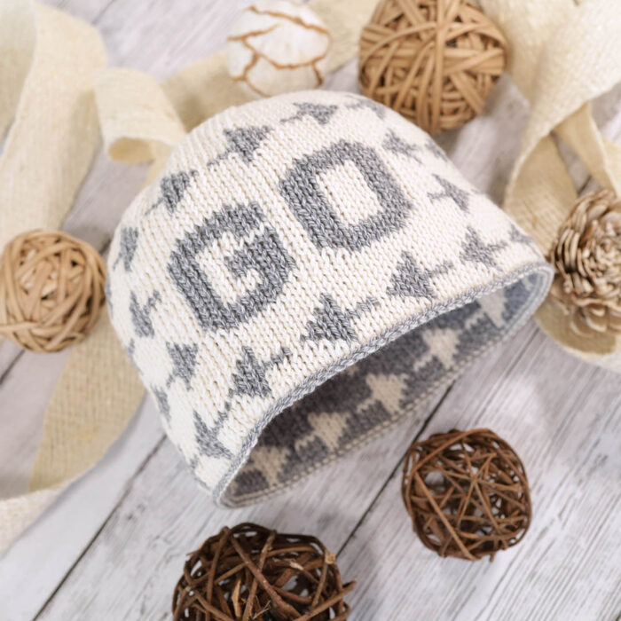KURS Czapka w technice double knitting