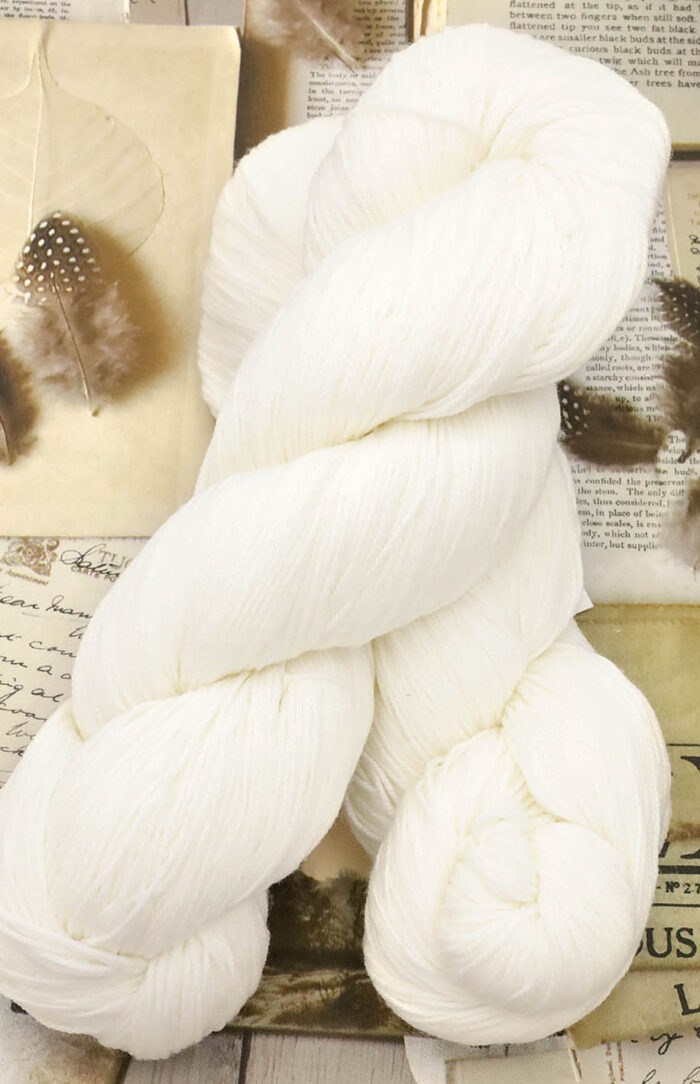 MALABRIGO Sock (943) White