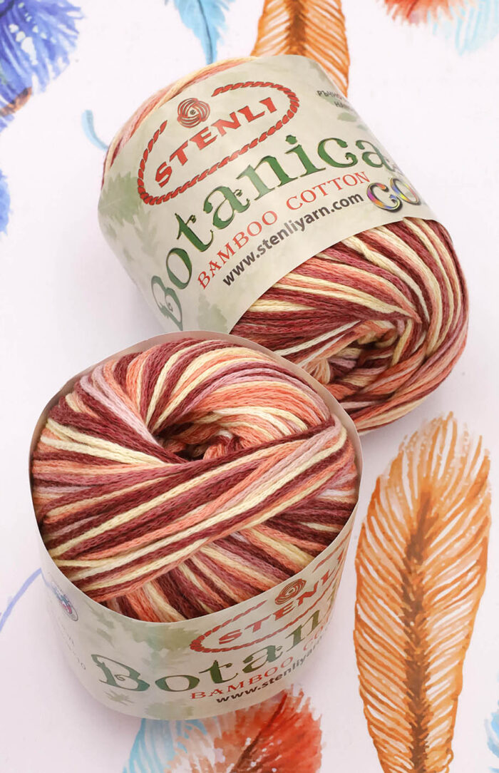 STENLI Botanical Color (195) deser wiśniowy