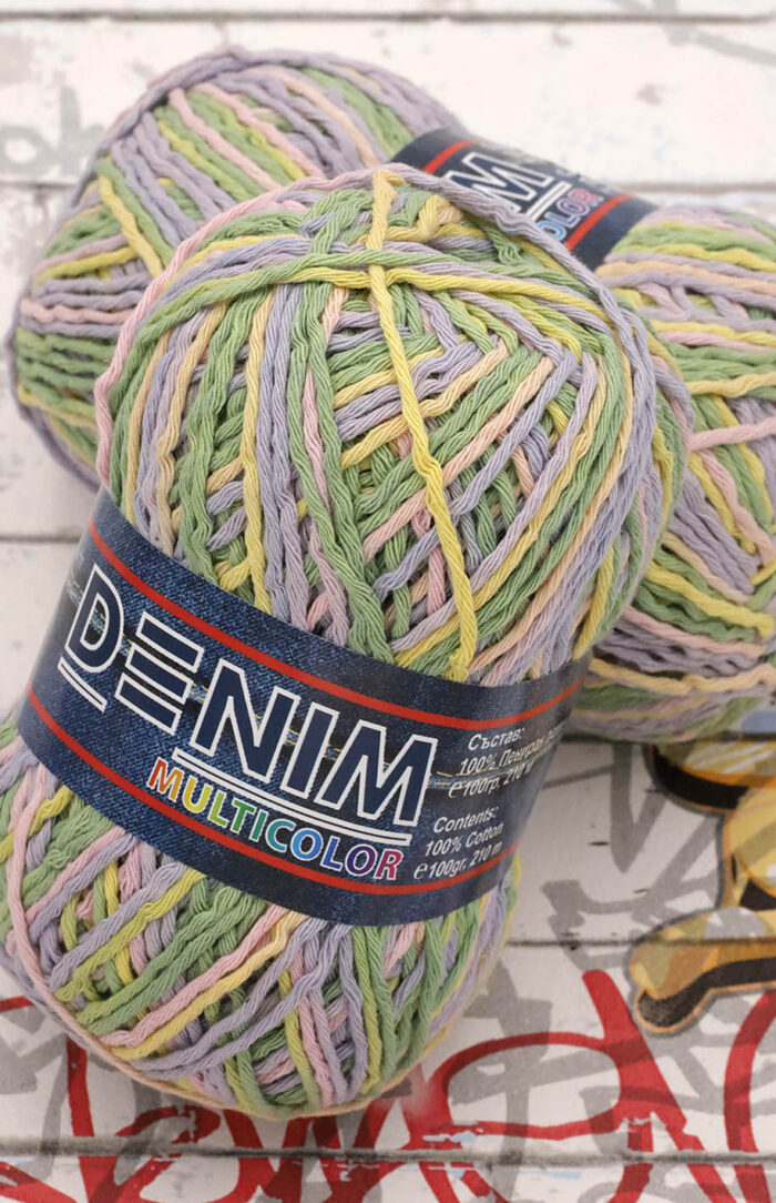 STENLI Denim Multicolor (184) zielenie