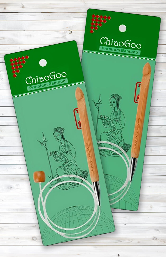 9.00 - elastyczne szydełko tunezyjskie ChiaoGoo 60 cm