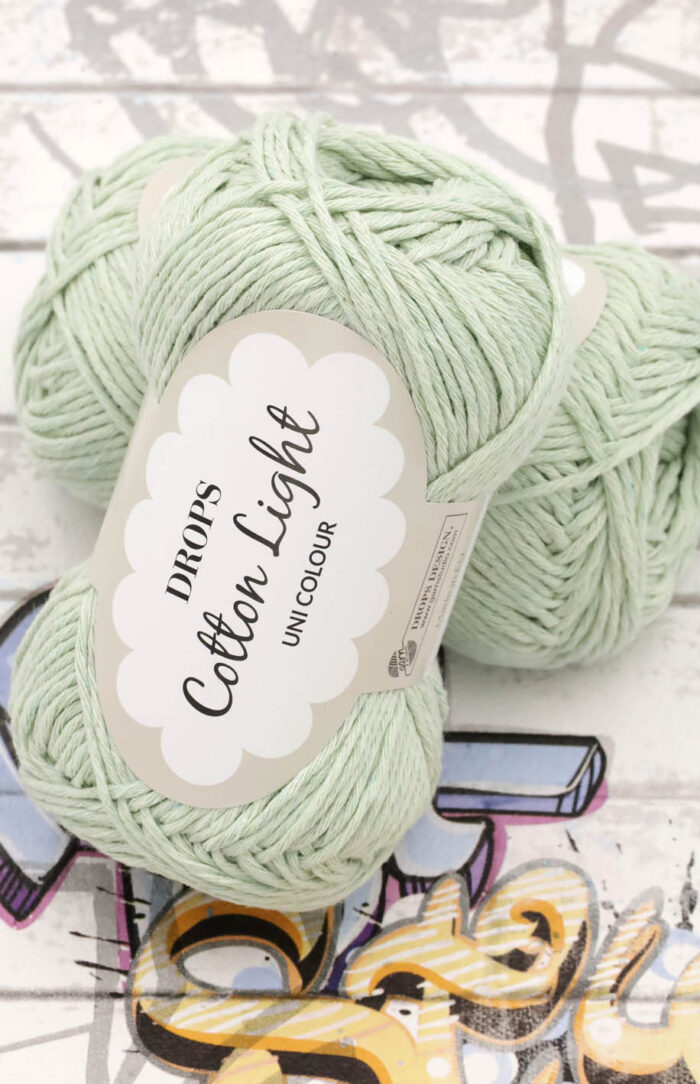 DROPS Cotton Light (48) lody pistacjowe