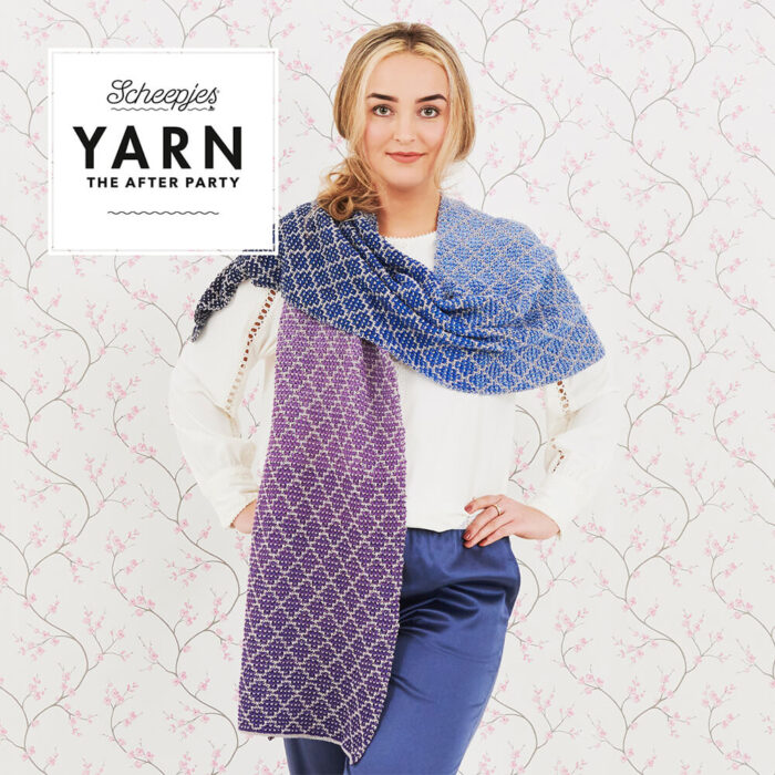 The After Party no.71 Lavender Trellis Wrap - obrazek 3