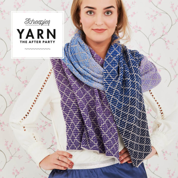 The After Party no.71 Lavender Trellis Wrap - obrazek 5