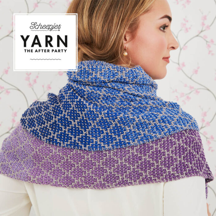 The After Party no.71 Lavender Trellis Wrap - obrazek 6
