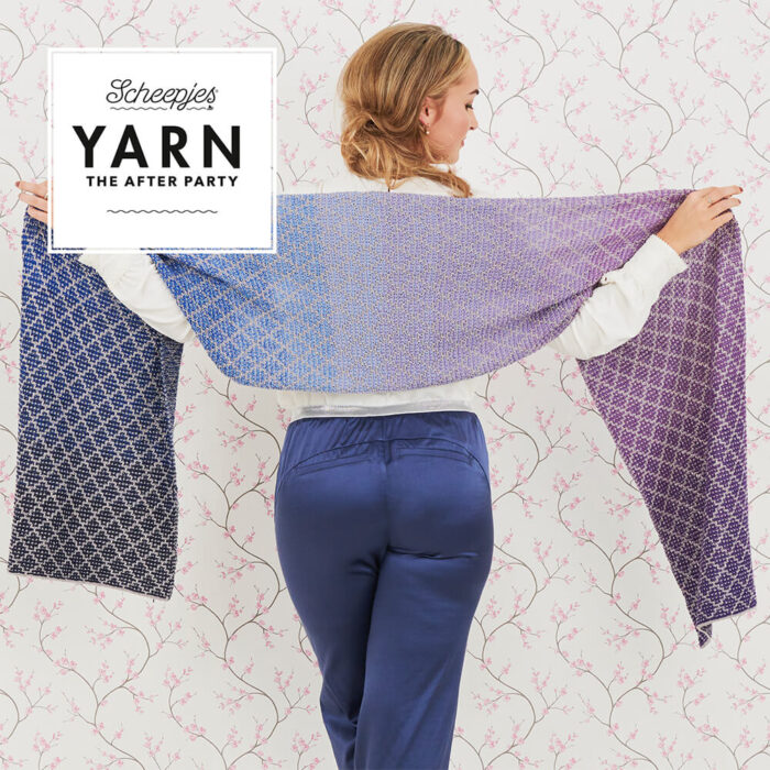 The After Party no.71 Lavender Trellis Wrap - obrazek 7