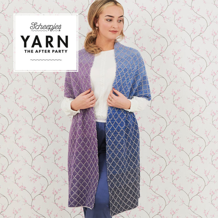 The After Party no.71 Lavender Trellis Wrap - obrazek 8