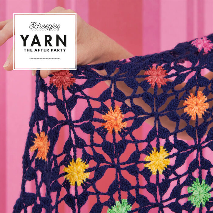 The After Party no.73 Flowers Stream Shawl - obrazek 6