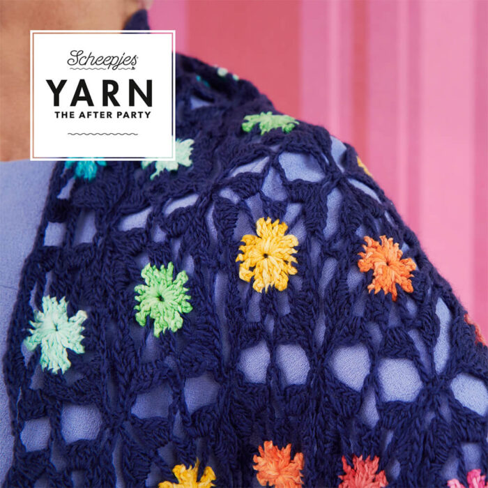 The After Party no.73 Flowers Stream Shawl - obrazek 7