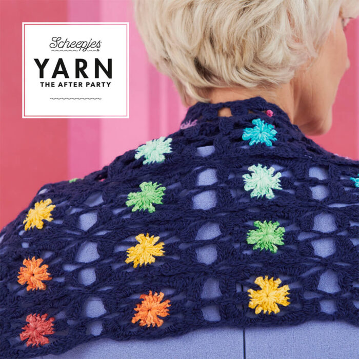 The After Party no.73 Flowers Stream Shawl - obrazek 9