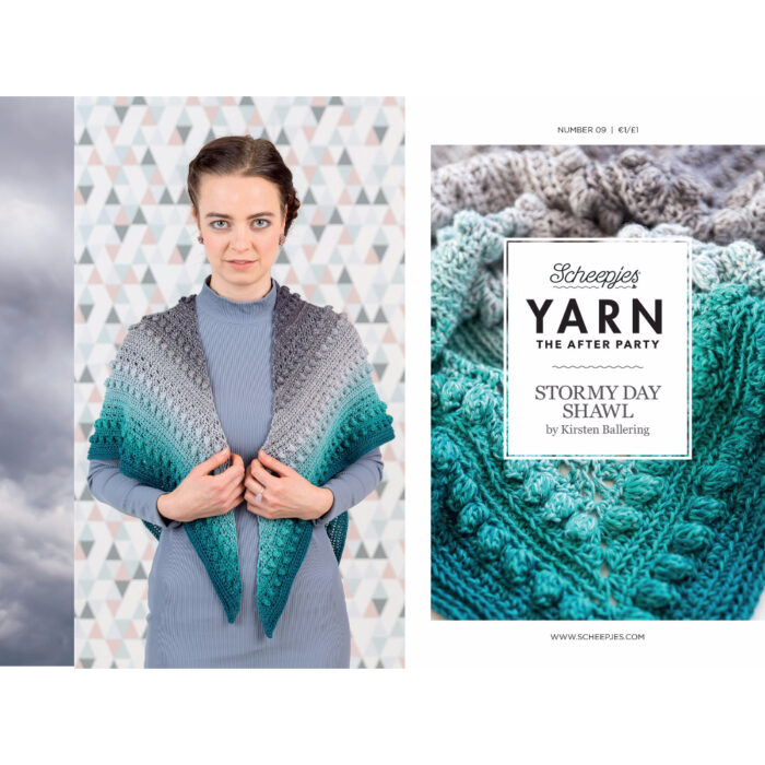 The After Party no.9 Stormy Day Shawl - obrazek 2