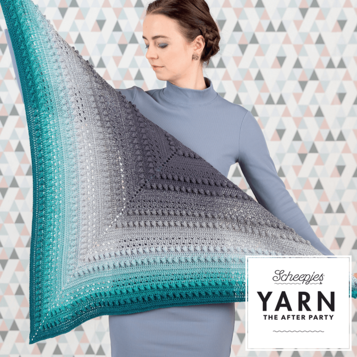 The After Party no.9 Stormy Day Shawl - obrazek 5