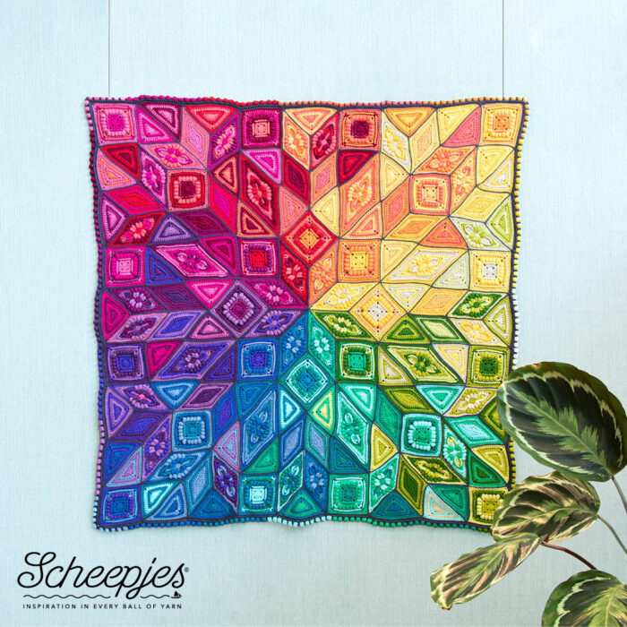 SCHEEPJES CAL Festival of Lights blanket - Organicon - obrazek 10