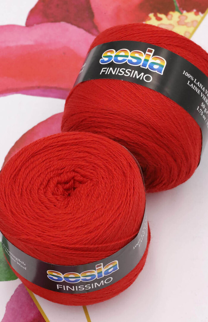 SESIA Finissimo (0063) czerwony