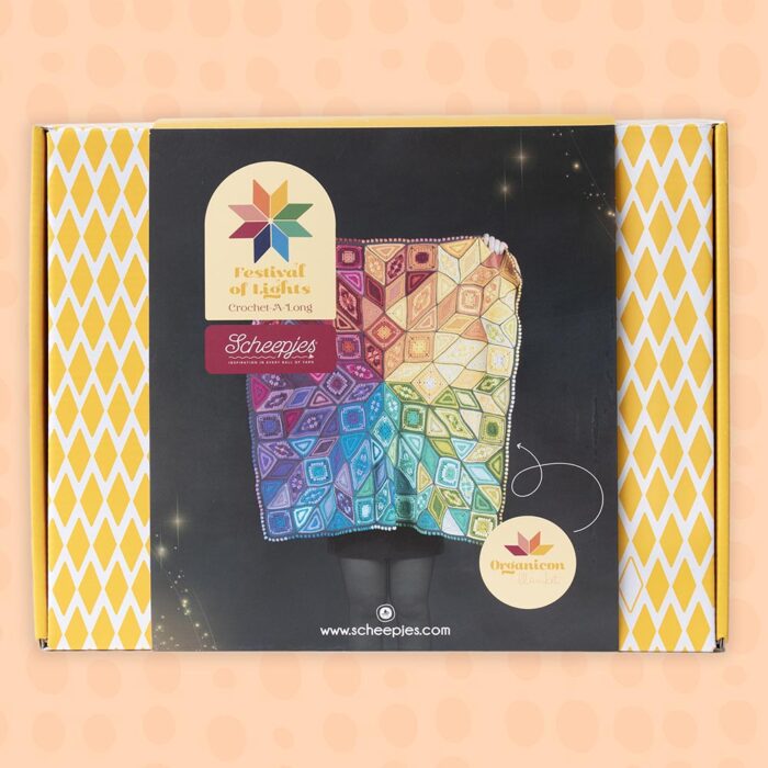 SCHEEPJES CAL Festival of Lights blanket - Organicon - obrazek 2