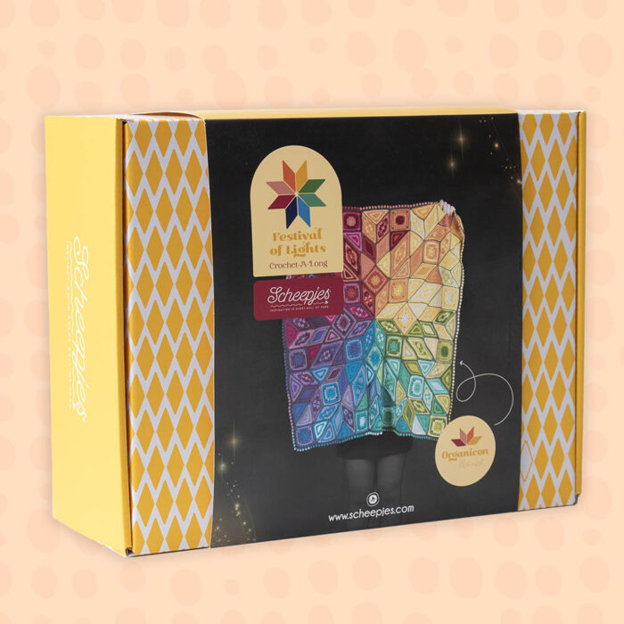 SCHEEPJES CAL Festival of Lights blanket - Organicon - obrazek 3