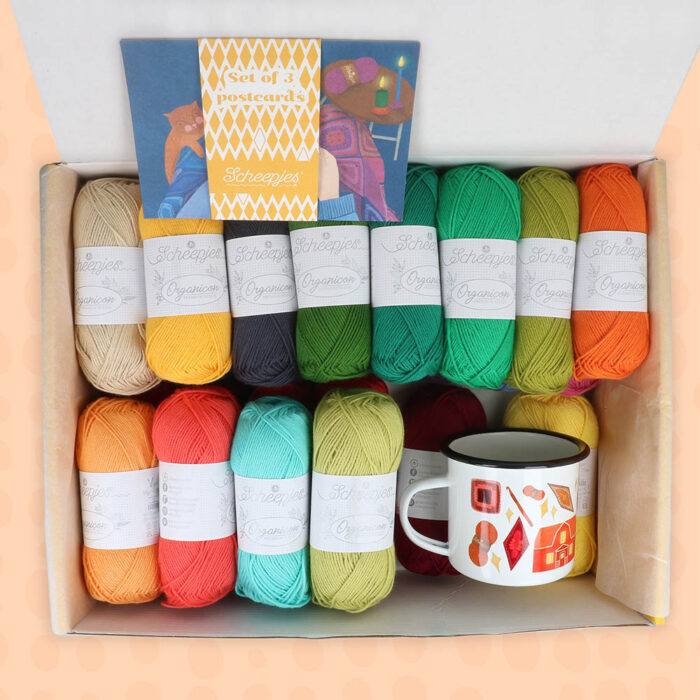 SCHEEPJES CAL Festival of Lights blanket - Organicon - obrazek 4