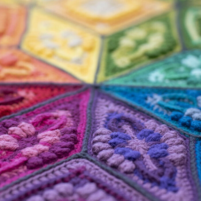 SCHEEPJES CAL Festival of Lights blanket - Organicon - obrazek 7