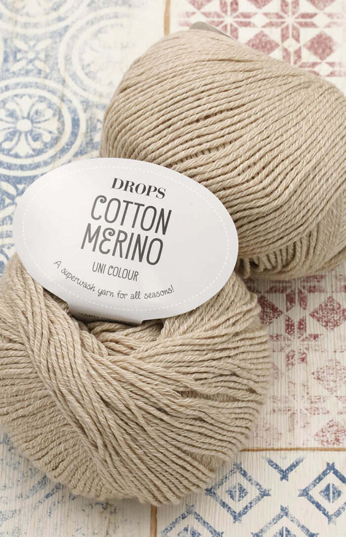 DROPS Cotton Merino (38) pszeniczny