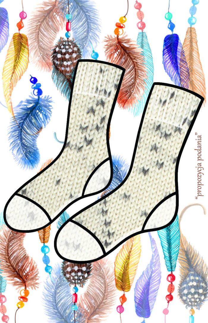 DROPS Fiesta (26) print plamy atramentu - obrazek 2