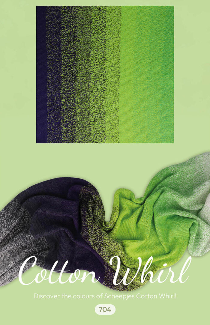 SCHEEPJES Cotton Whirl (704) Pistachio Palette
