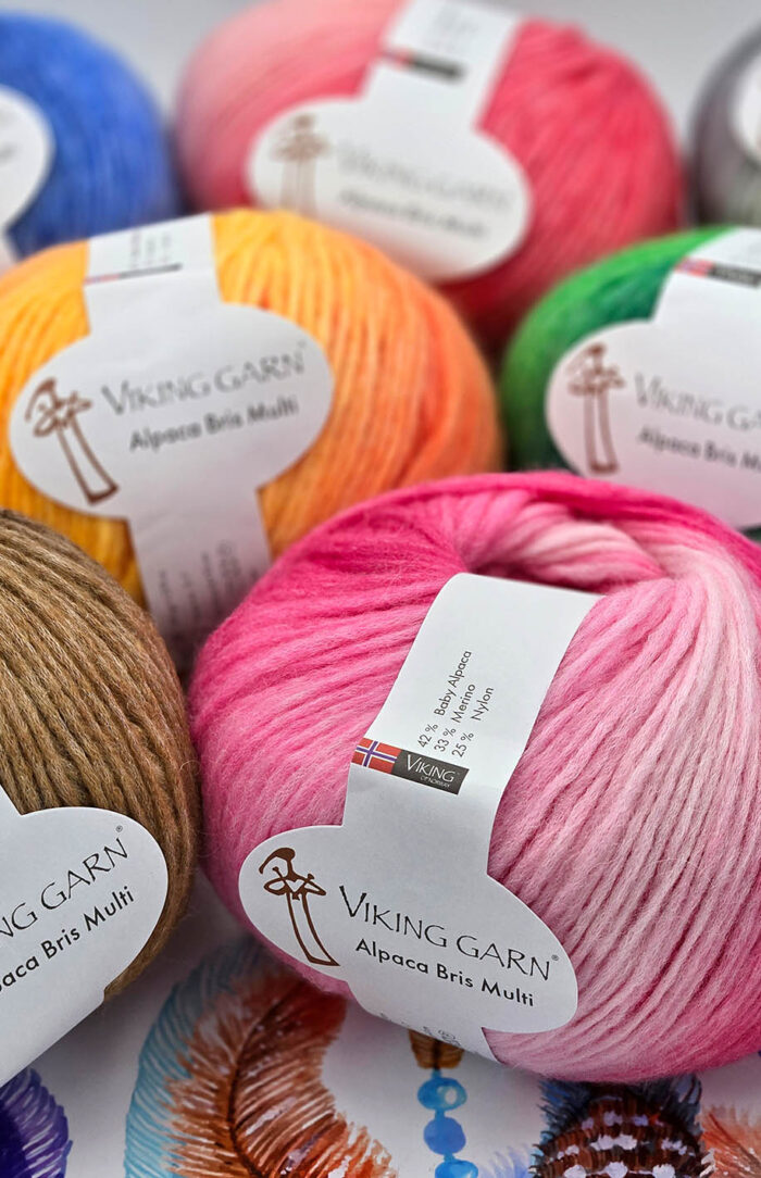 VIKING Alpaca Bris Multi (322) niebieski - obrazek 5