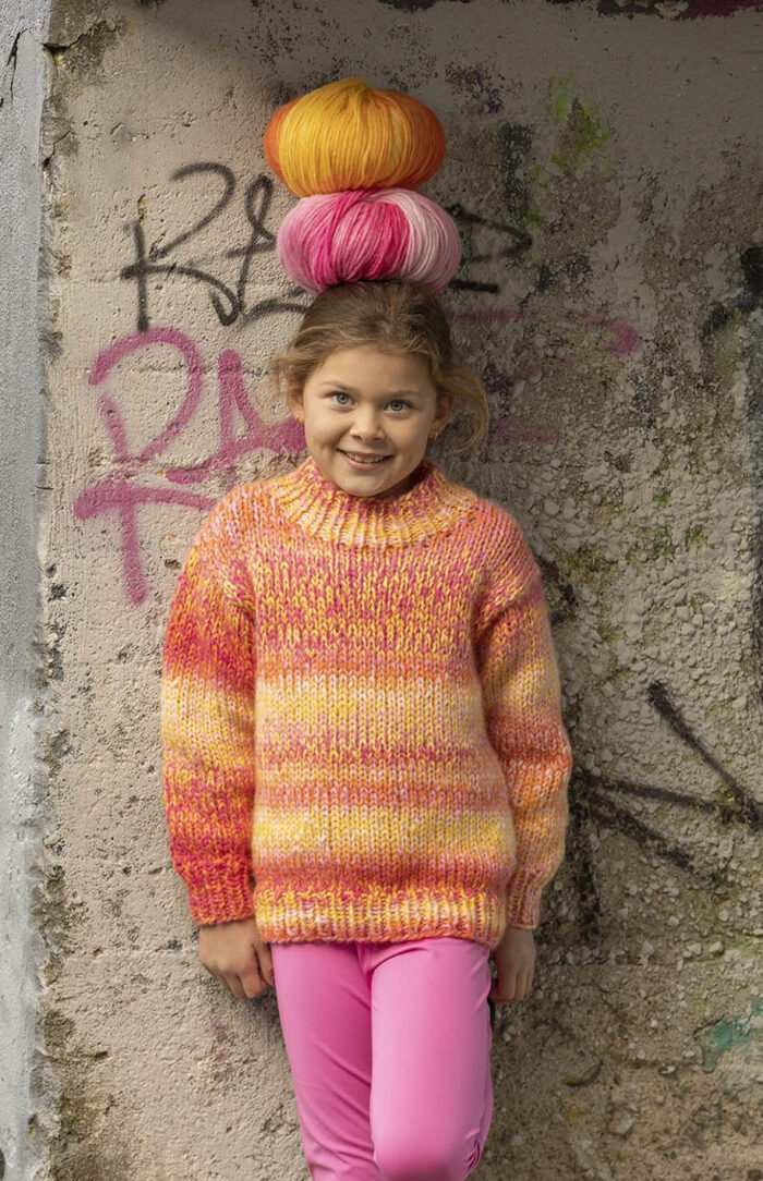 VIKING Alpaca Bris Multi (368) czerwony - obrazek 5