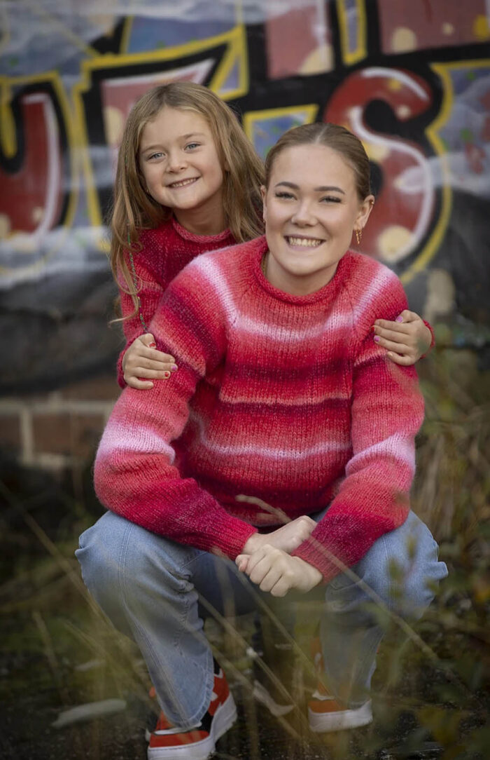 VIKING Alpaca Bris Multi (368) czerwony - obrazek 3