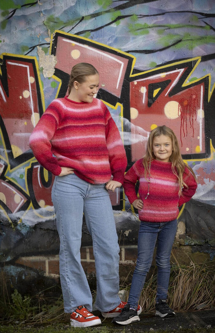 VIKING Alpaca Bris Multi (368) czerwony - obrazek 2