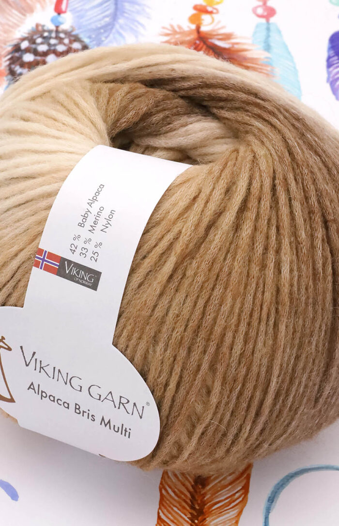 VIKING Alpaca Bris Multi (352) beżowy